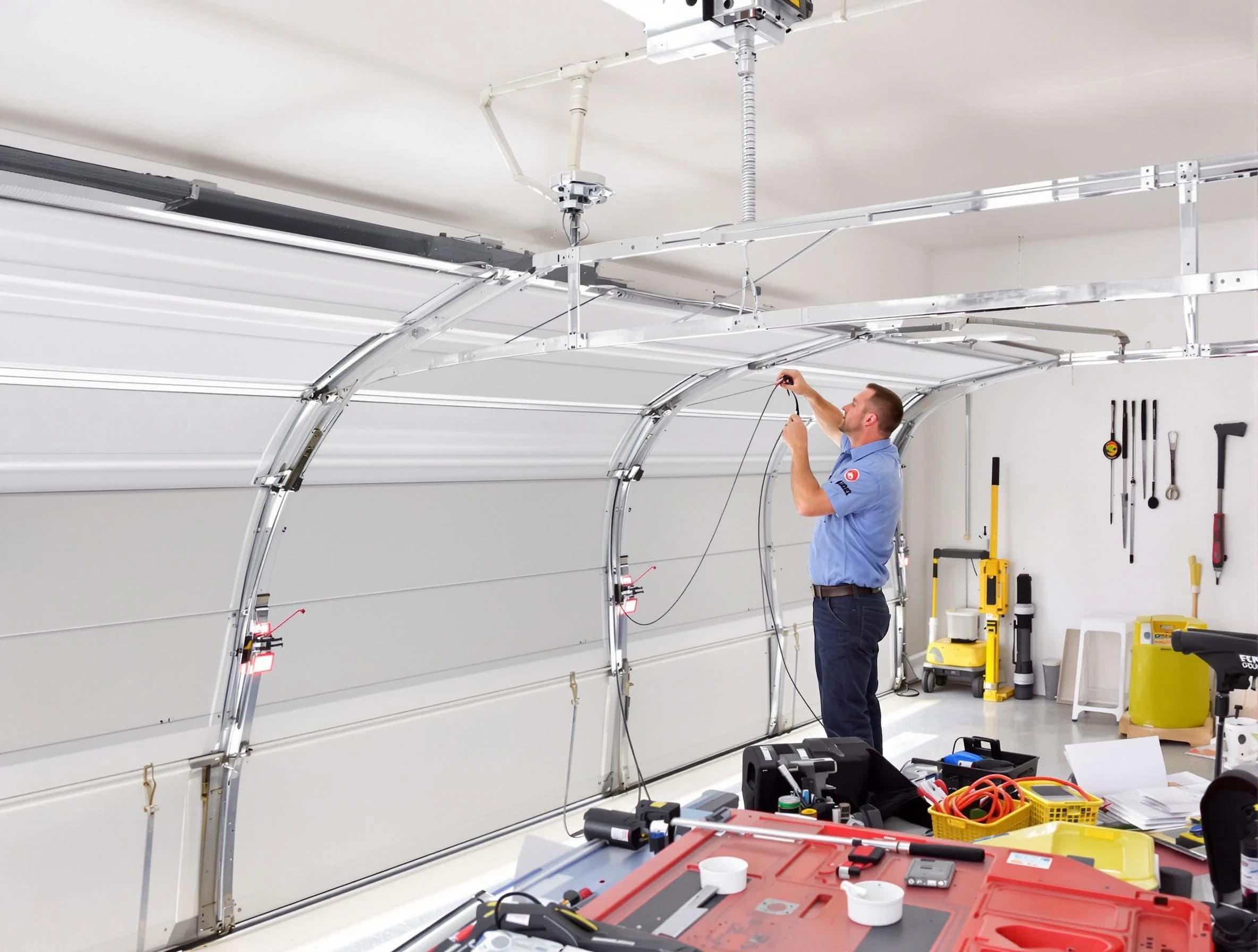 Garage door cable repair service by South Fulton Garage Door Repair in South Fulton