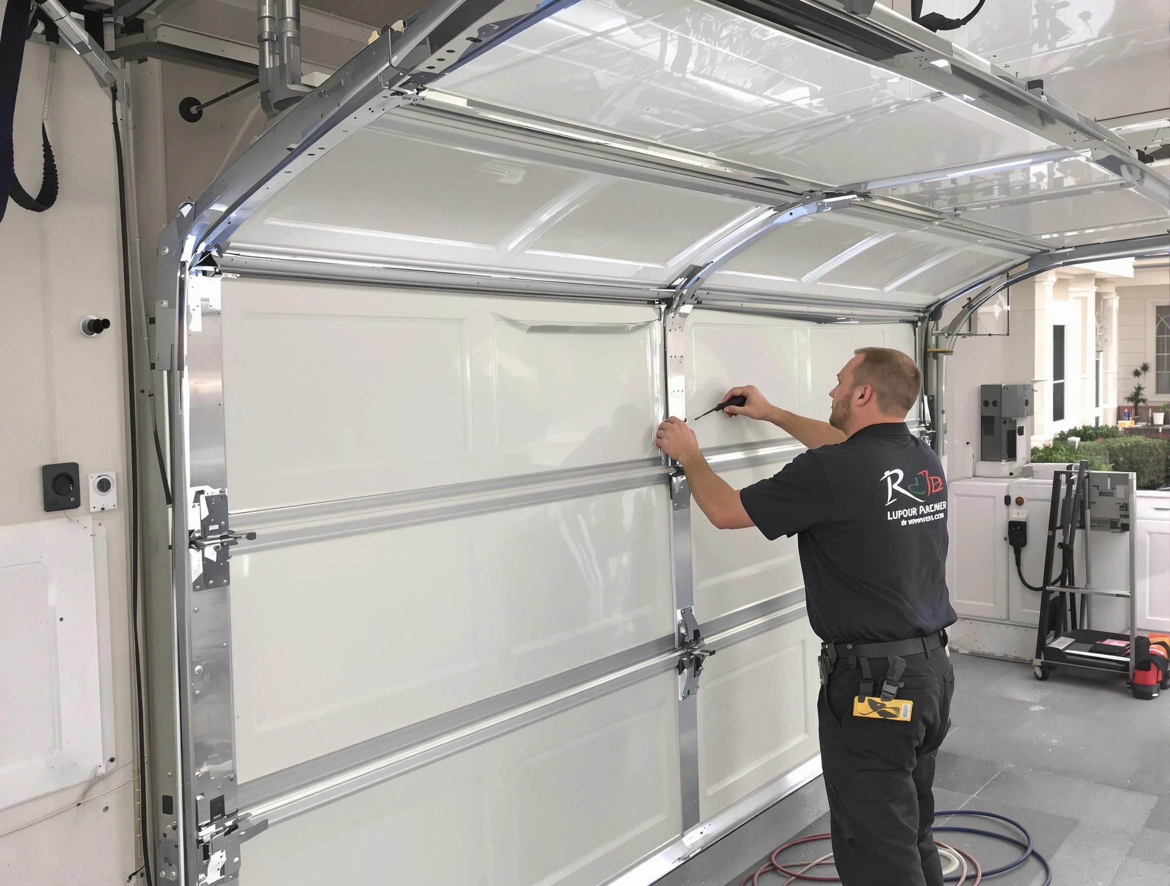 South Fulton Garage Door Repair professional performing panel repair in South Fulton