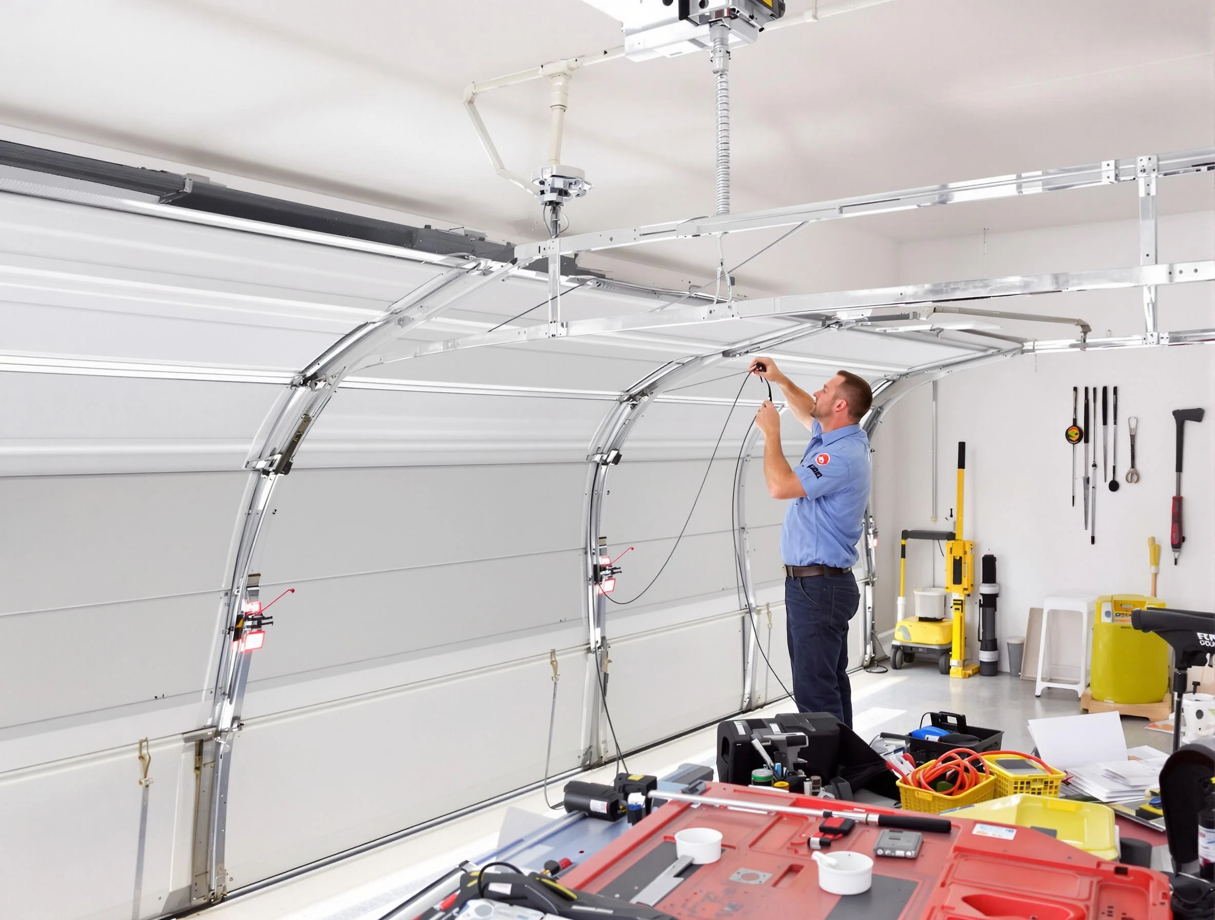 Garage door cable repair service by South Fulton Garage Door Repair in South Fulton